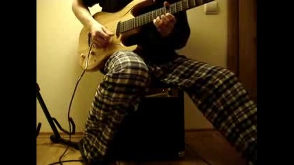 solo guitar improvisation in jazz mood