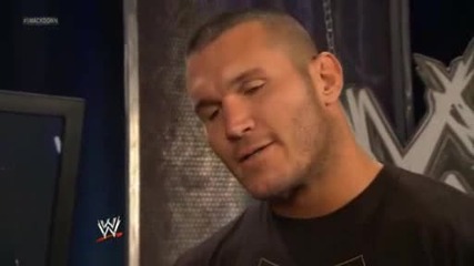 Smackdown 5/10/13 - Randy Orton | Backstage |..