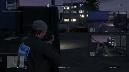 Gta Online - Mission - Four Trailers [ Hard Difficulty ]