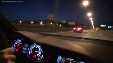 Audi Rs6 Evotech vs Bmw M3 Ess (333 km h) 