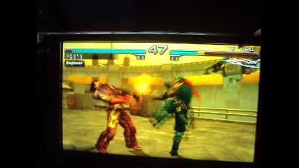 Tekken Dark Resrrection Raven vs Jin Kazama