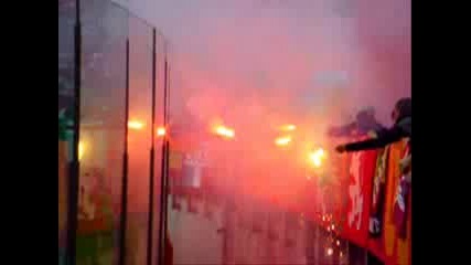 Curva Sud As Roma Fans