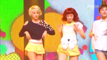 [hd] Hello Venus - Venus (debut stage) ~ Music Core (12.05.2012)