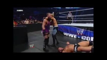 Smackdown 2.8.13 - Rob Van Dam vs Randy Orton vs Christian [ W H C #1 Contender Match]