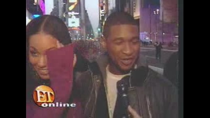 Alicia Keys With Usher Together On E