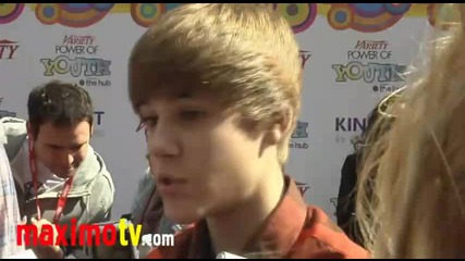 Интервю! Justin Bieber - Power of Youth ( 24 октомври 2010 ) 