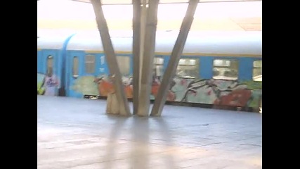 Маневра с Вагони Чайка на гара.софия