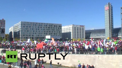 Германия: Хиляди протестираха срещу ТПТИ