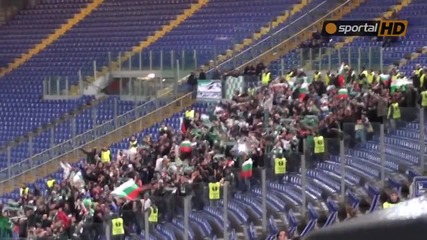 Радостта на българските фенове след гола на Лудогорец | Лига Европа
