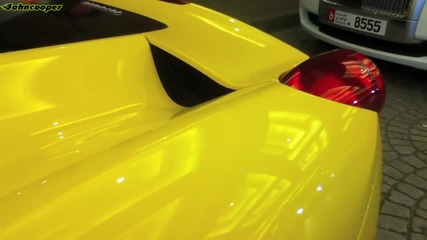 Black & Yellow Ferrari 458 Italia