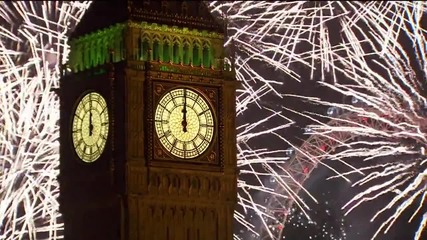London Fireworks 2014 - New Year's Eve Fireworks - Bbc One