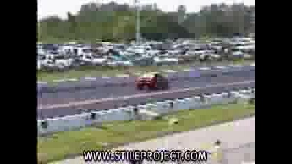 mustang wheelie muscle car