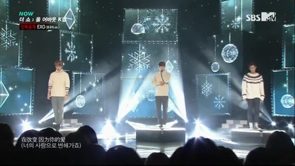 131224 Exo - Miracle in December ( Chinese Version ) @ Mtv The Show All About Kpop