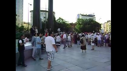 Контрапротест пред Ндк