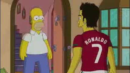 The Simpsons - Cristiano Ronaldo Portugal 2010