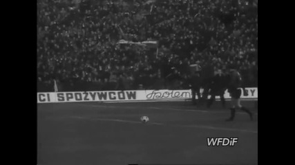 1969 Poland 3 Bulgaria 0 World Cup Qualifier
