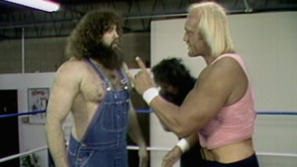 Hillbilly Jim hits the weight room with Hulk Hogan: Prime Time Wrestling, Sept. 7, 1988