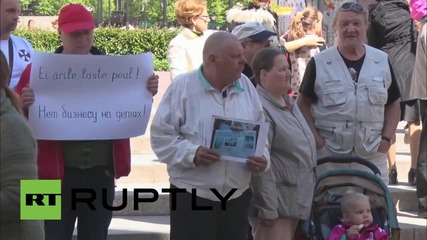 Estonia: Anti-Norwegian child welfare protest hits Talinn