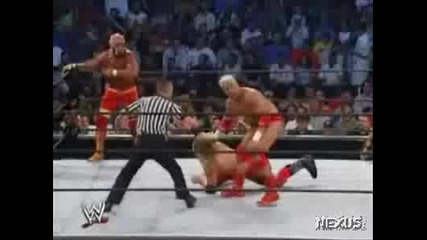 WWE Хоган И Острието Срещу Били И Чък - SMACKDOWN 2002