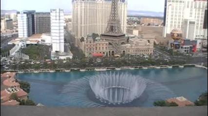 Heвероятна гледка Bellagio Fountains - Лас Вегас 