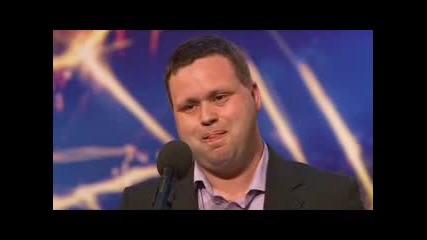 Britains Got Talent- Мъж Пее Невероятно