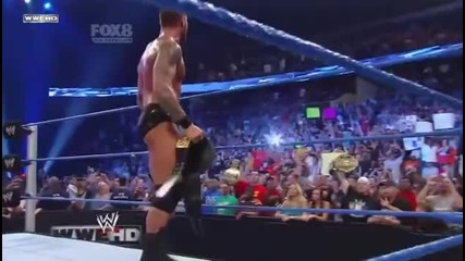 Randy Orton New World Heavyweight Champion !! Smackdown 06.05.2011