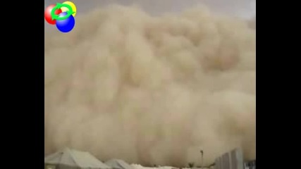 Пясъчна Буря В Ирак (пълен Мрак)