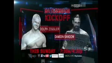 Dolph Ziggler vs. Damien Sandow - Kick Off на Battleground 2013