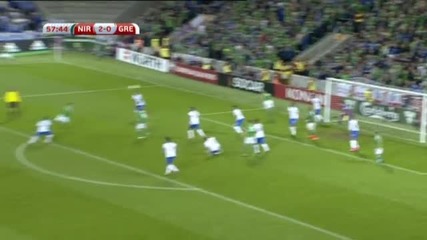 ВИДЕО: Северна Ирландия - Гърция 3:1