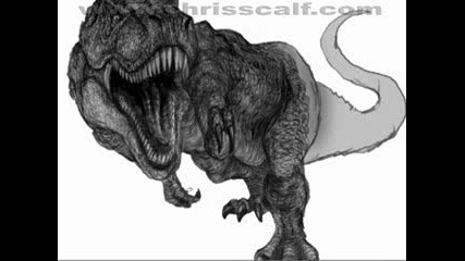 Рисуване на Тиранозавър Рекс