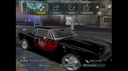 tuning na Camaro ss v nfs carbon