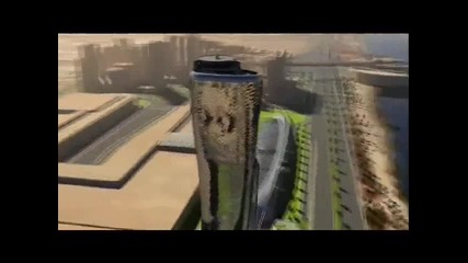 Най-наклонената сграда в света е в Абу Даби (bg subs)
