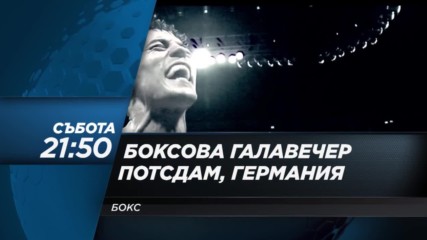 Професионален бокс: Международна галавечер в Потсдам на 5 ноeмври по DIEMA SPORT 2