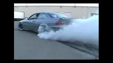 Bmw E36 Burnout