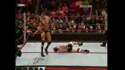 Raw 22.03.10 - Triple H & Randy Orton vs Sheamus & Legacy 