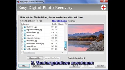 Fotos wiederherstellen mit Hilfe von Easy Digital Photo Recovery