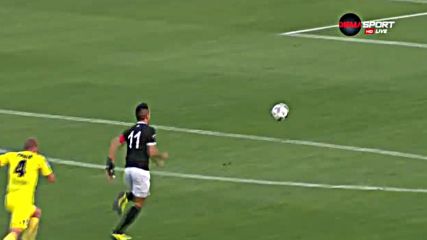 Локомотив Пловдив - Спартак Миява 1:0 /първо полувреме/