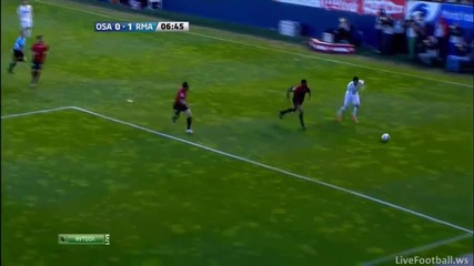 Osasuna 0 - 1 Real Madrid ( Benzema )