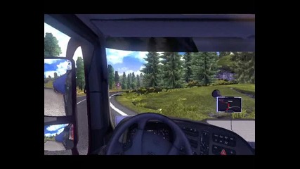 Euro Truck simulator 2 gameplay