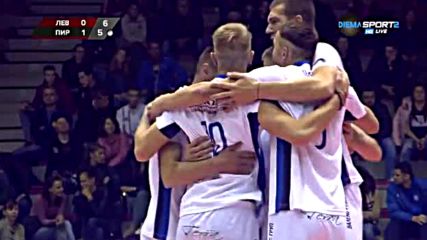 ВК Левски - ВК Пирин 1:3 (20-25, 25-18, 21-25, 22-25)