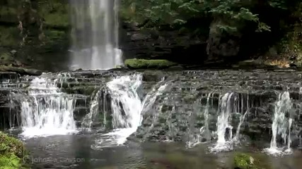 Meditation Tranquil Waterfall 