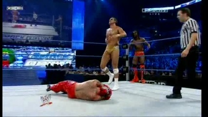 Wwe.smackdown 12.21.10 - Jack Swager and Alberto Del Rio vs Rey Misterio and Kofi Kingston 
