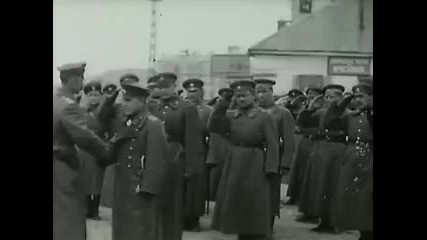 Последний парад белой армии.last parade of white army.