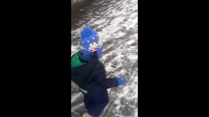 Сняг и аз :)