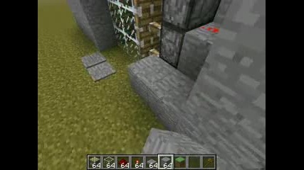 Minecraft piston vrata