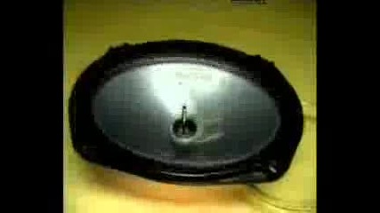Как да изгорите тонколона 10 Hz 150 Watts