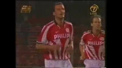 1996 Psv Eindhoven Holland 3 Dinamo Batumi Georgia 0