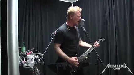 Metallica - Of Wolf And Man - Tuning Room Perth, Australia 2013