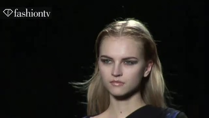 New York Fashion Week - Nicole Miller Fall 2011 - Full Show - fashiontv Ftv.com nyfwftv 