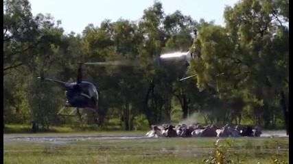 Каубои , но с Хеликоптери